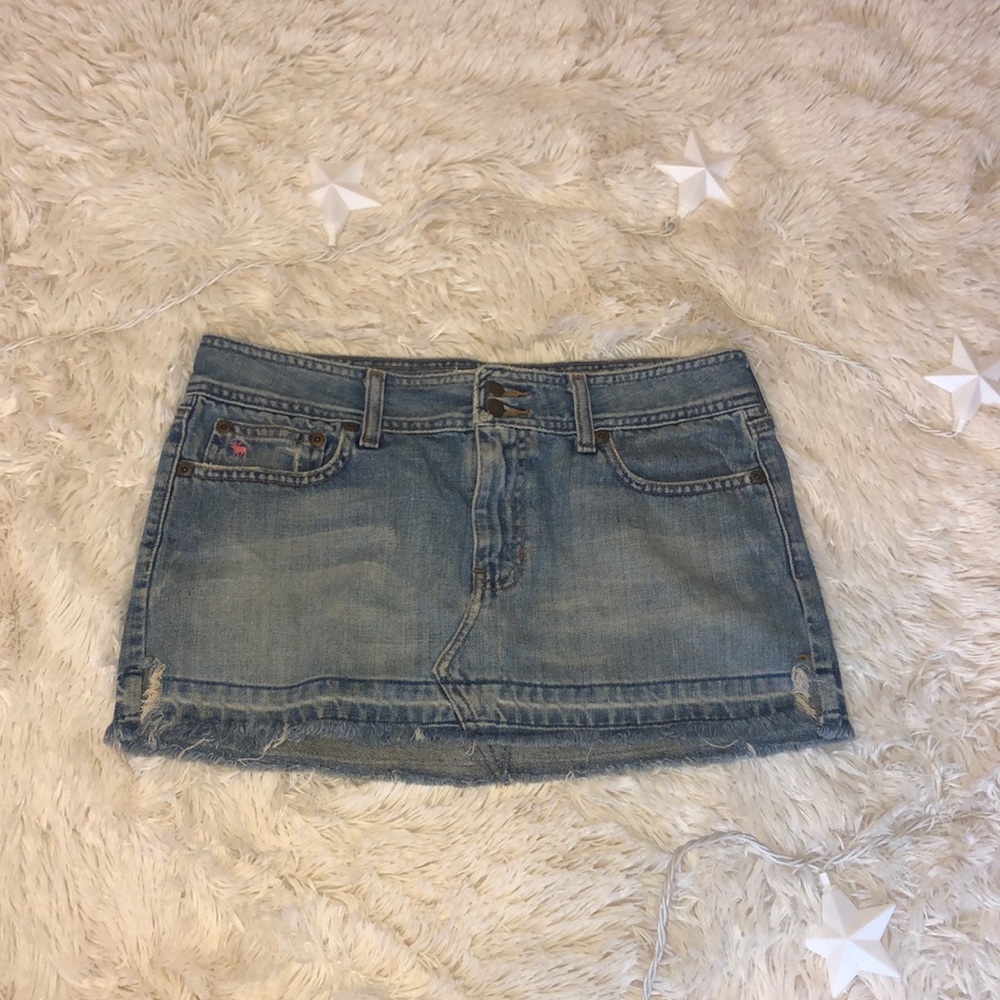 Abercrombie & Fitch Jean Skirt